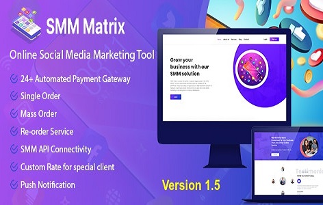 SMM Matrix latest version smm script – [Nulled] By 5g hackerz – 5ghackerz